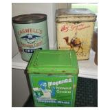 Vintage Advertising tins