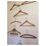 Vintage Hotel Hangers 