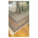 SEVERAL Woven room rugs throughout the house