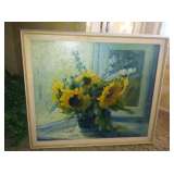 Sunflower Oil Painting