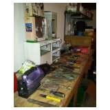 Tools and garage items