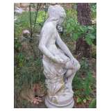 Lots of outside plants and decor