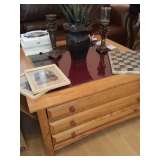 Unique display coffee table