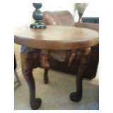 Beautiful TEAKWOOD hand carved pair of "Elephant" tables