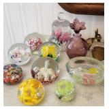 Beautiful Glass Paperweights