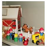 Vintage Fisher Price Farm & Pieces