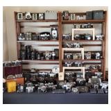 Nearly 100 VINTAGE CAMERAS and EQUIPMENT !!!!!
