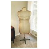 Vintage plus size dress form