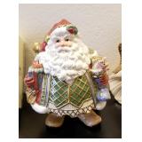 Fitz & Floyd St Nick cookie jar