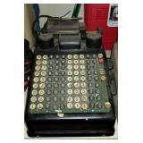 Vintage adding machine
