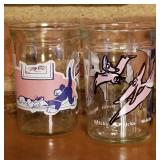 Vintage Jelly Jar Glasses 