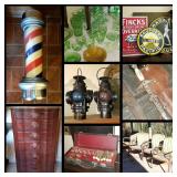 50% + OFF SATURDAY! DREAM SALE! Watts Family estate + early 1900's Pharmacy/soda shop/jewelry shop!