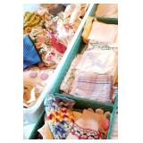 LOTS of vintage linen and lace