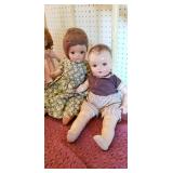 Vintage collectible dolls