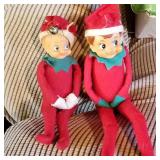 Vintage Elf on a shelf
