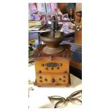 Antique coffee grinder