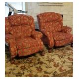 Matching custom armchairs/recliners
