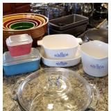 Pyrex, Corningware, etc...
