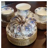 GORGEOUS Royal Albert "Moonlight Rose" china set