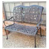 Cast Iron Patio Bench