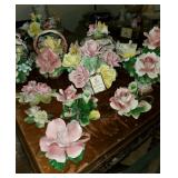 MANY pieces of Capodimonte