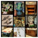 50%+ OFF SATURDAY!!!  Estate is full of lovely, fun, & unique furniture & collectible TREASURES !