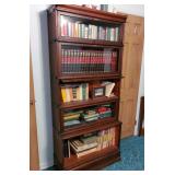 2 nice mahogany lawyers barrister bookcases