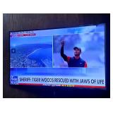 Flat screen  SMART TV with wall mount