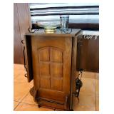 Mid century folding BAR cart 