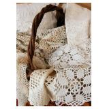 handmade lace doilies