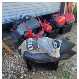 Project motorcycle with all parts