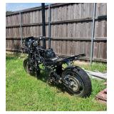 Project motorcycle with all parts