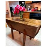 Stunning primitive dough table