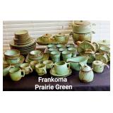 MASSIVE collection on Frankoma Prairie Green