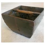Very cool primitive grain bucket