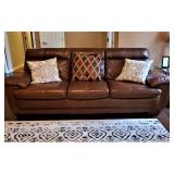 Beautiful leather living room furniture