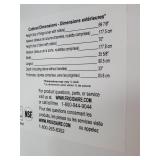 Great stainless galley style refrigerator - only a couple years old !  