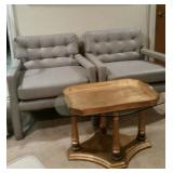 RETRO/ Mid Century Office/ Reception chairs