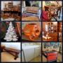 50% OFF! Denton estate packed with 100+ Longaberger baskets, furn, appliances, outdoor furn, tools +
