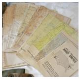 Vintage Military and Aviation Maps