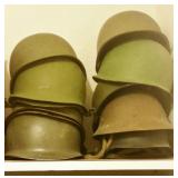 WWI & WWII Military Helmets