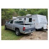 1998 Dodge 1/2 Super cab.  One owner.  Front end damage that needs repair, but runs and drives. ~$15