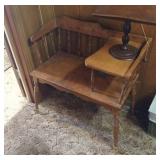 Antique Telephone Table/ Writing Desk