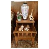 Early American Style end tables (2)