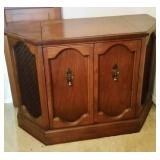 Cool Stereo Console with RECORD PLAYER _Unique size !