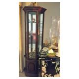 Lighted Curio Cabinets (2)
