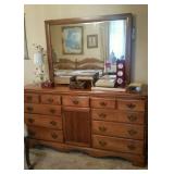 Very Nice 9 drawer dresser with Mirror