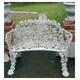 Cast Iron Patio Bench