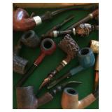 Entire Box full of Antique/ Vintage PIPES