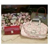 Pink Coach Purse, Polo Purse
